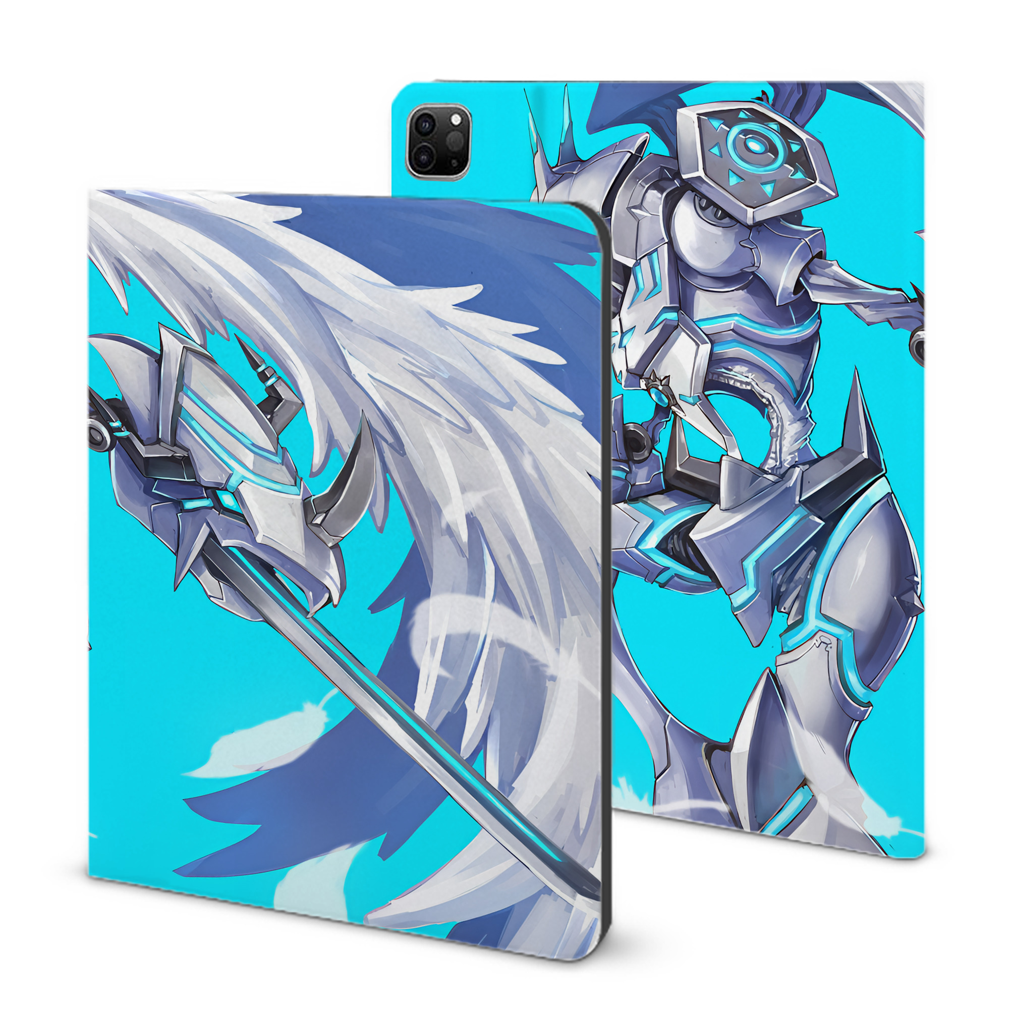 （画像用） Digimon デジタルモンスター/デジモン IPad ケース ブック型 PUレザー TPU 耐衝撃 軽量 薄型 ペン収納なし 全面保護 IPad 各モデル対応